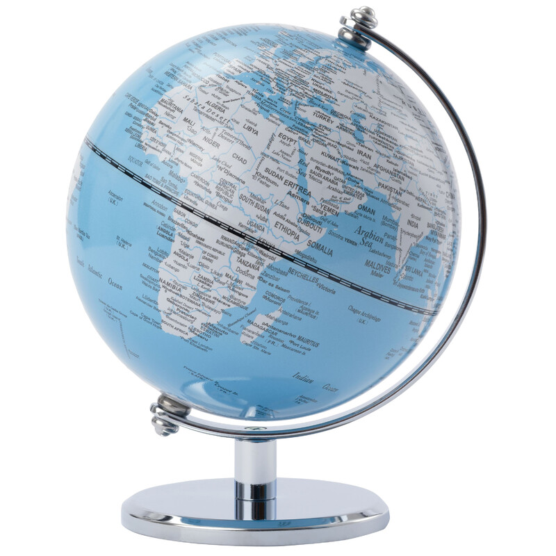 TROIKA Mini globe Gagarin Pastelblauw 13cm