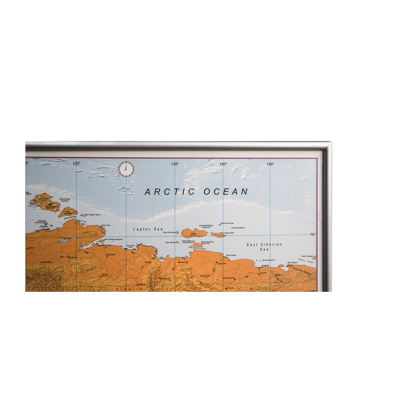 National Geographic Regionale kaart Midden-Amerika (Engels)