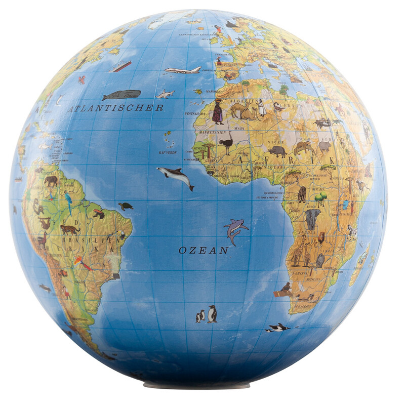 Columbus Mini globe Spaarpot 12cm