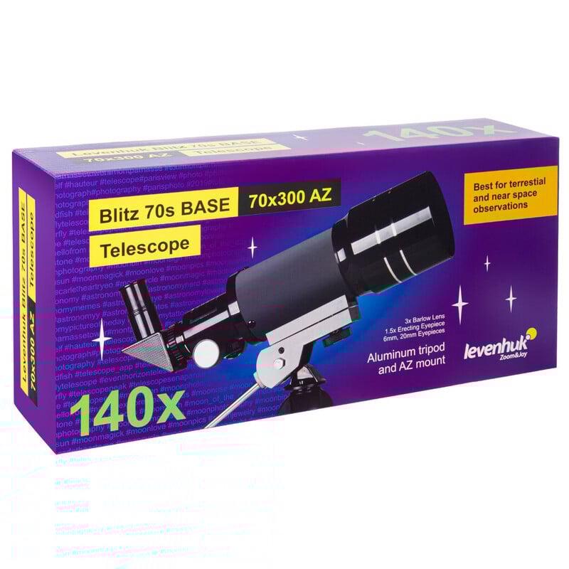 Levenhuk Telescoop AC 70/300 Blitz 70s BASE AZ