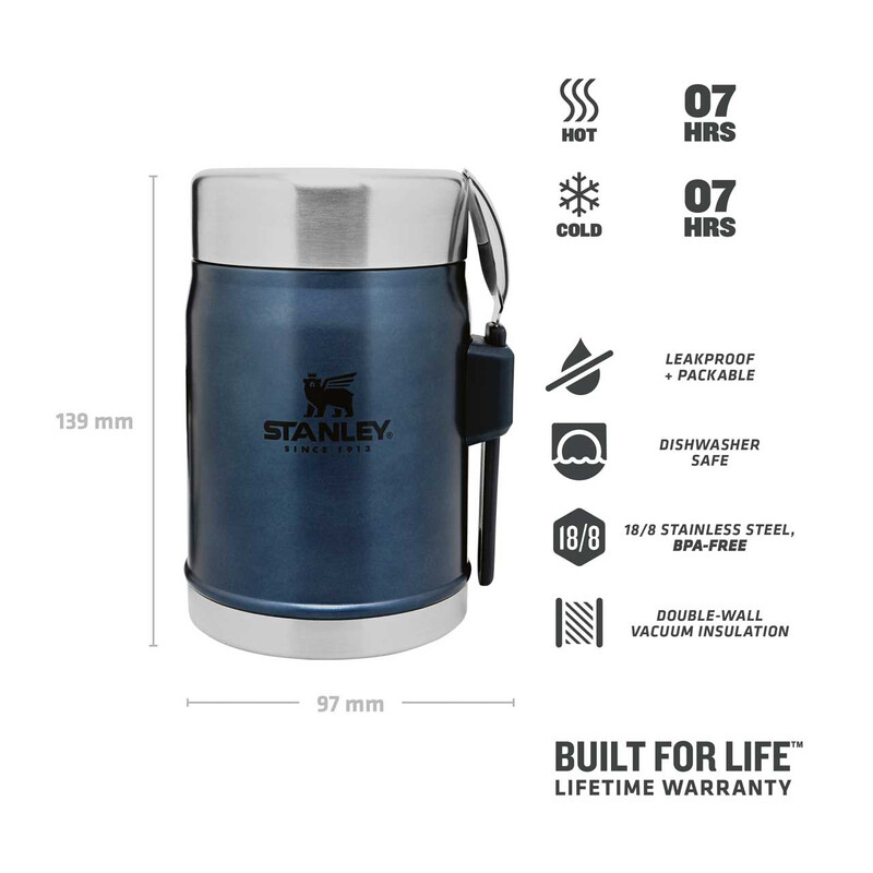 Stanley Classic voorraadpot blauw