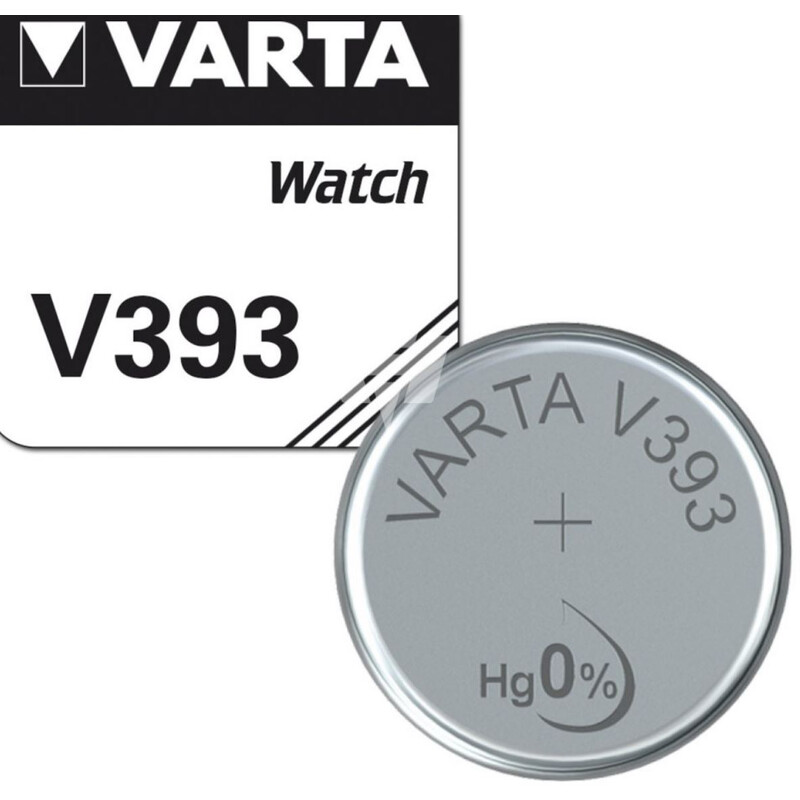 Varta V393 horlogebatterij 1,55V