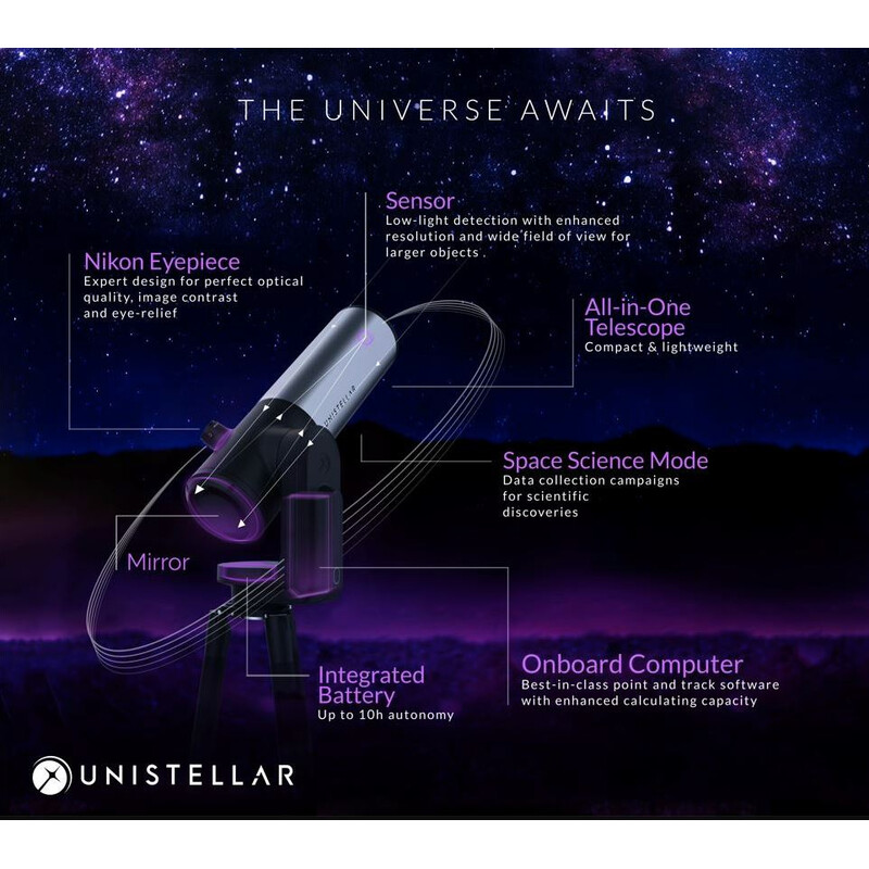 Unistellar Telescoop N 114/450 eVscope 2