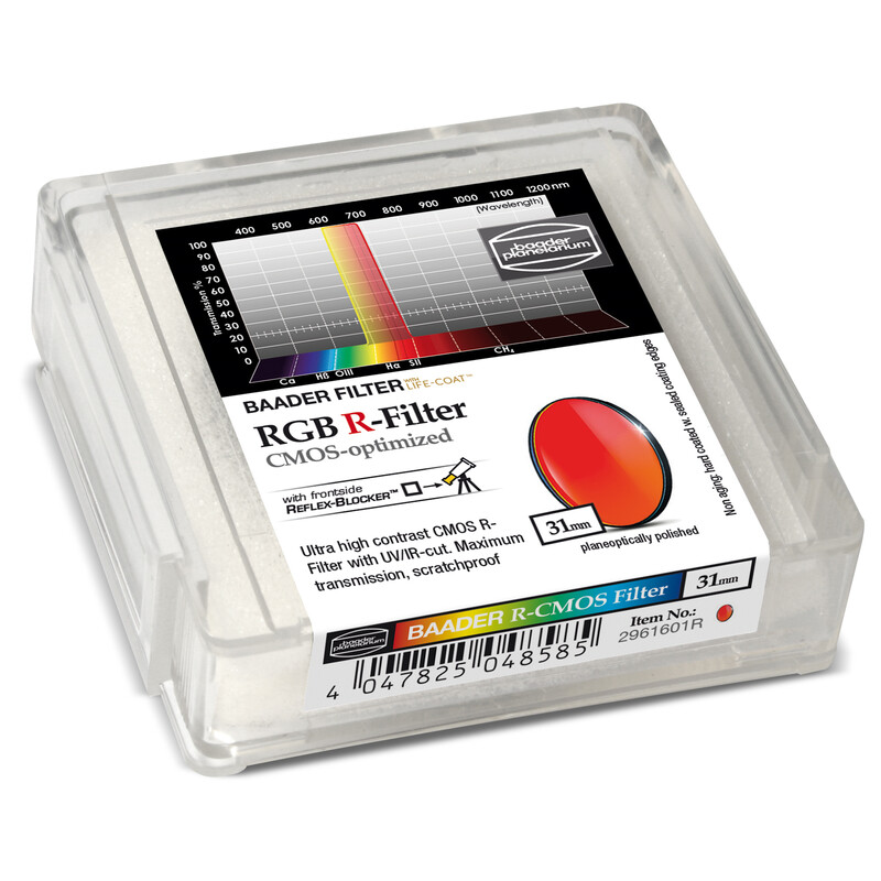 Baader Filters RGB-R CMOS 31mm