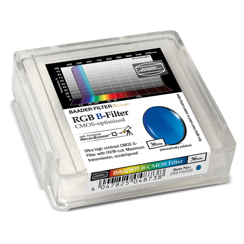 Baader Filters RGB-B CMOS 36mm