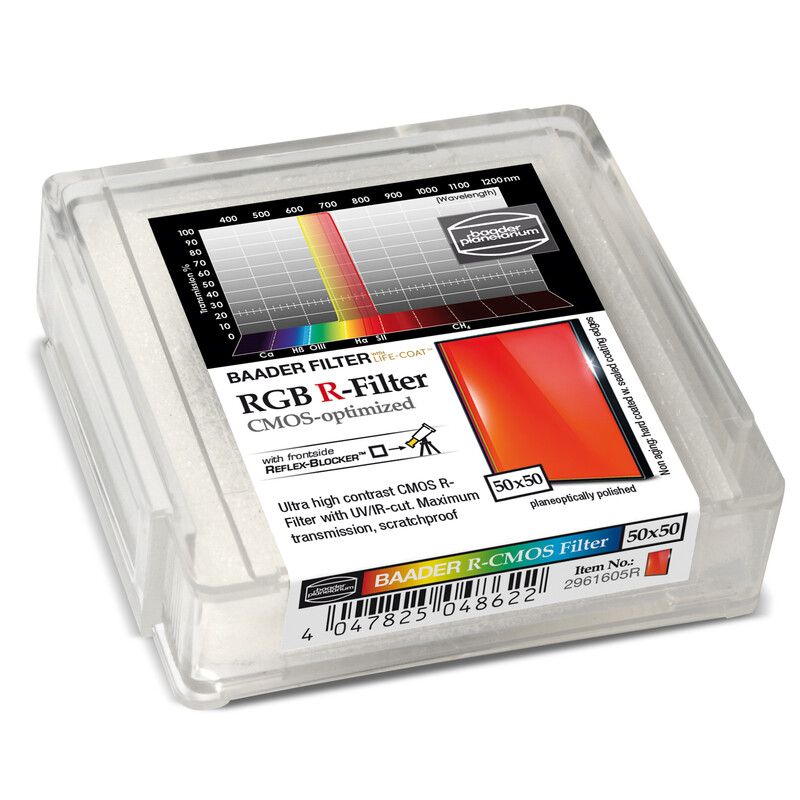 Baader Filters RGB-R CMOS 50x50mm