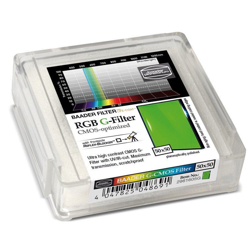 Baader Filters RGB-G CMOS 50x50mm