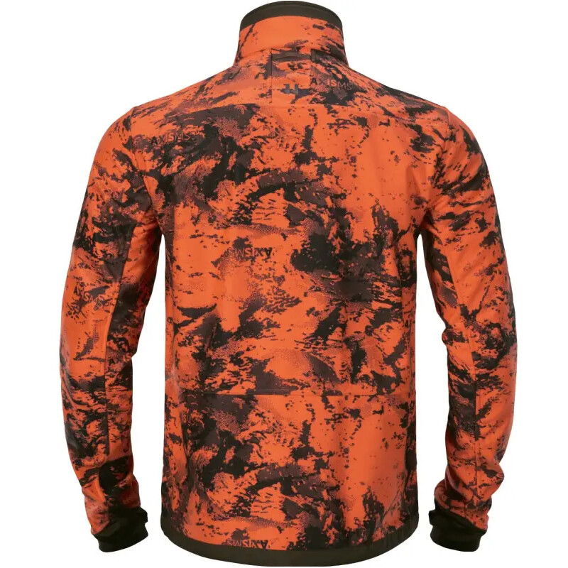 Härkila Wildboar Pro Omkeerbaar fleecejack, Wilgengroen/AXIS MSP Wildboar oranje, maat M
