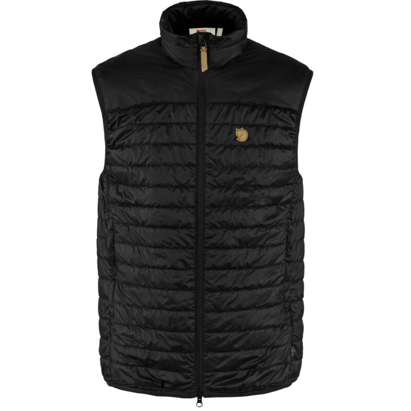 Fjällräven Abisko gewatteerd vest M, 550 Zwart, maat S