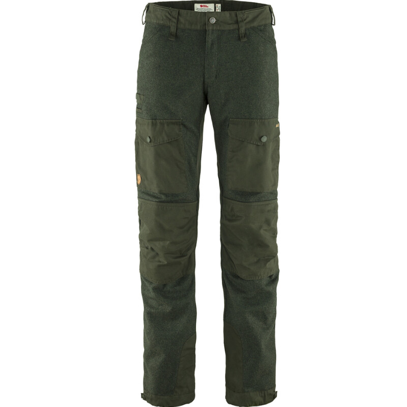 Fjällräven Värmland wollen broek M, 662 Diep Bos, maat 48