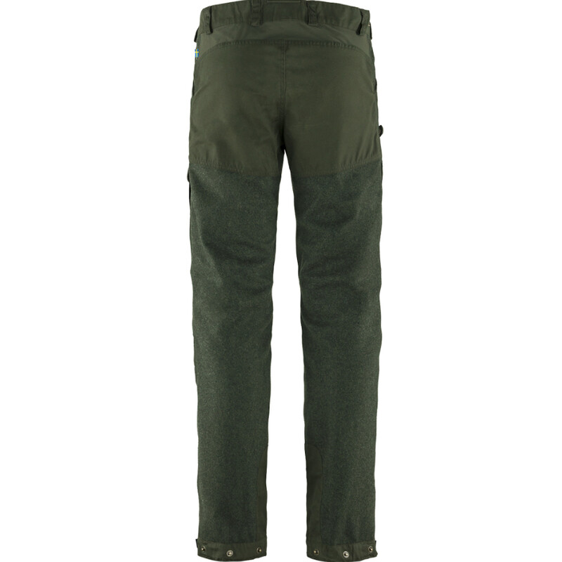 Fjällräven Värmland wollen broek M, 662 Diep Bos, maat 48