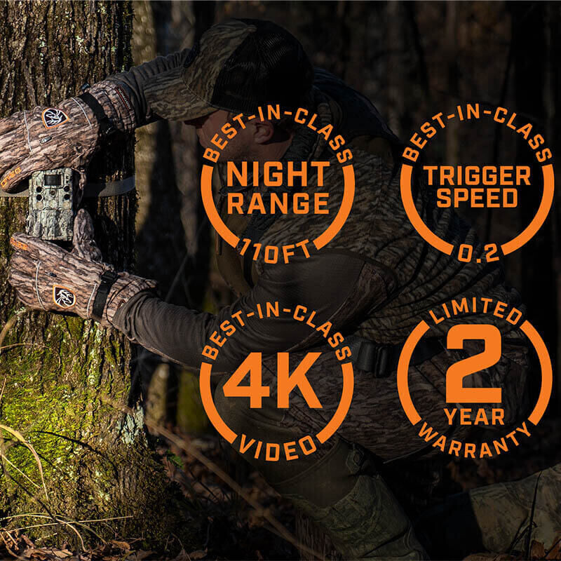 Bushnell Wildlife camera 30MP CORE 4KS Boomschors Camo No Glow, Box 5L