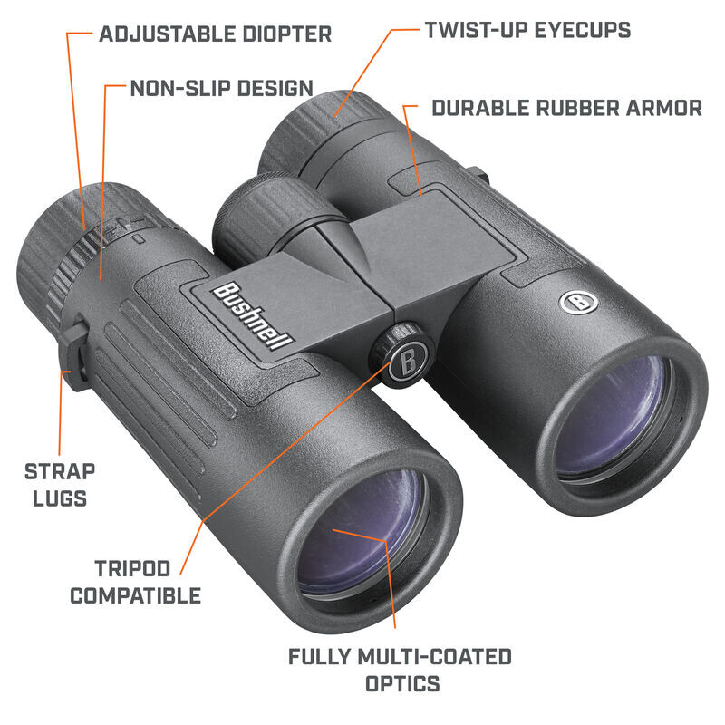 Bushnell Verrekijkers Legend 10x42 Roof, zwart, FMC