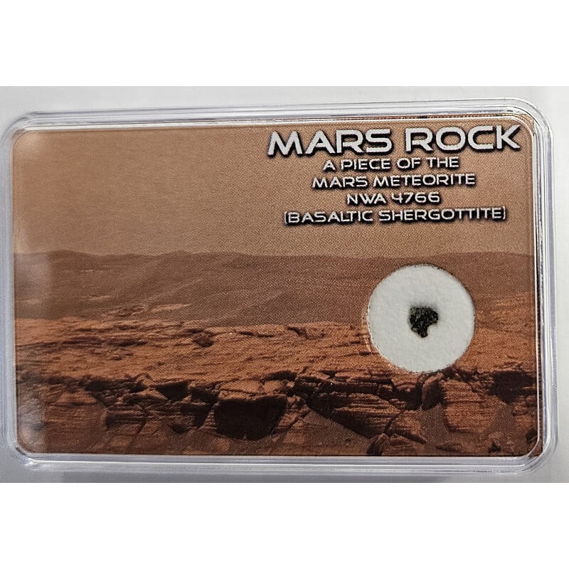 SR-Meteorites Echte Mars-meteoriet NWA 4766 0,007 - 0,014 gram