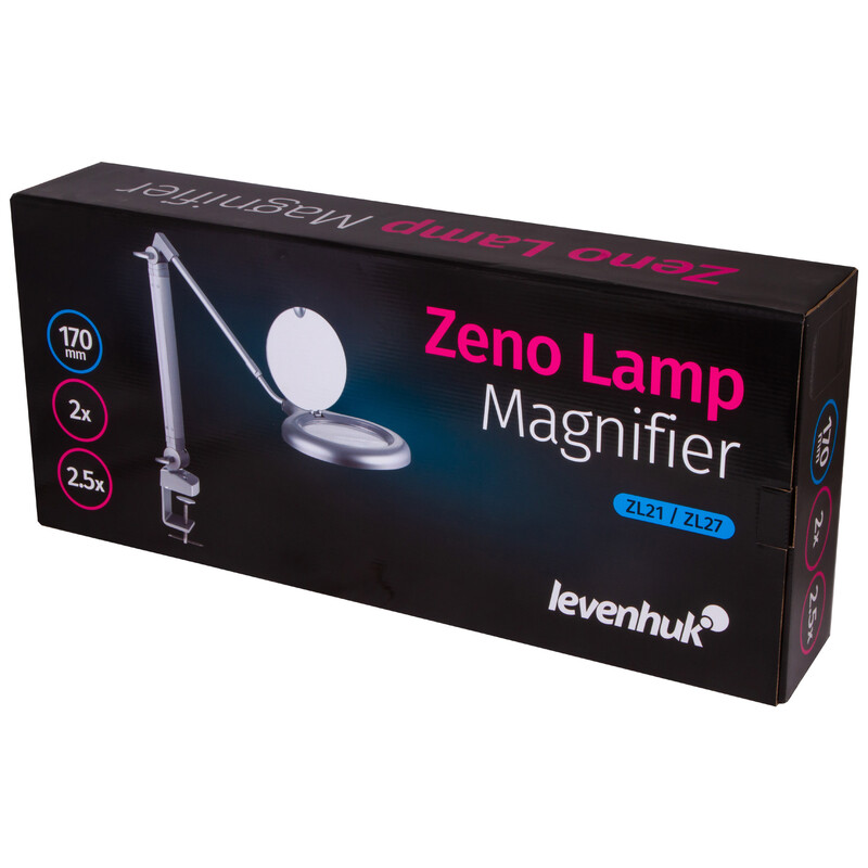 Levenhuk Vergrootglazen Zeno Lamp ZL21 LUM