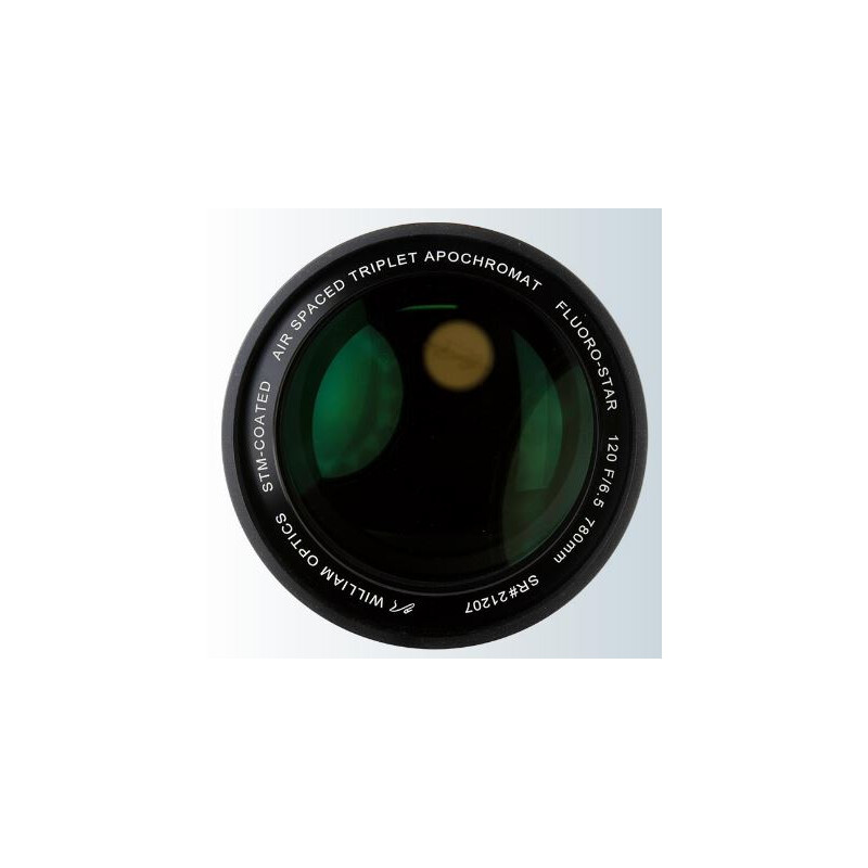 William Optics Apochromatische refractor AP Fluorostar 120/780 Space Gray OTA