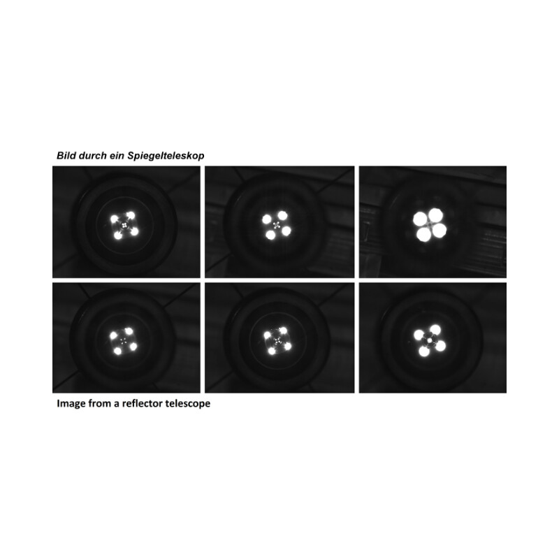 TS Optics Collimatie oculair Multi-collimator LED 2"