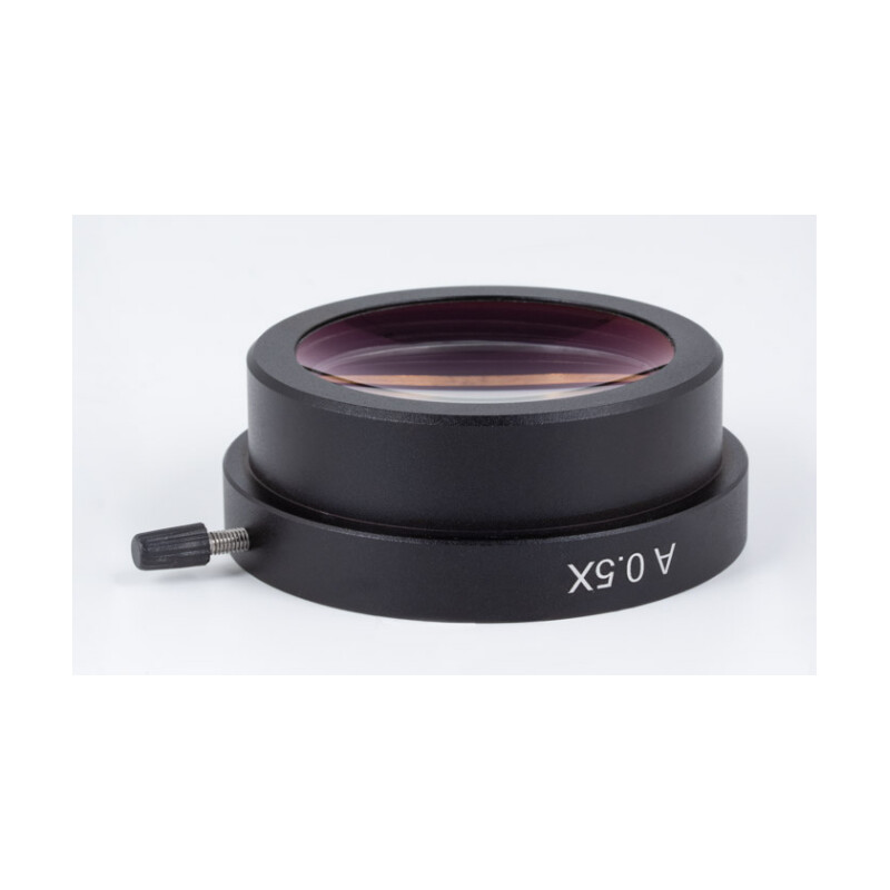 Motic 1202A: 0.5X achromatisch objectief (AA=148mm)