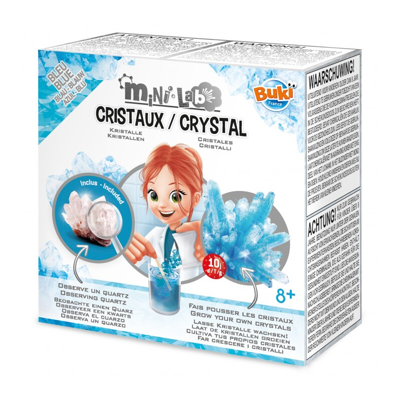 Buki Mini-lab: Blauw kristal