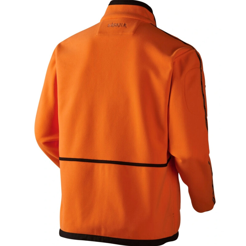 Härkila Kamko fleecejack, Jachtgroen/oranje bles, maat XXL