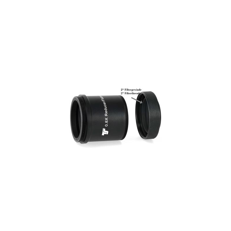 TS Optics Flattener/Vermindering 0,8x CF-APO 80