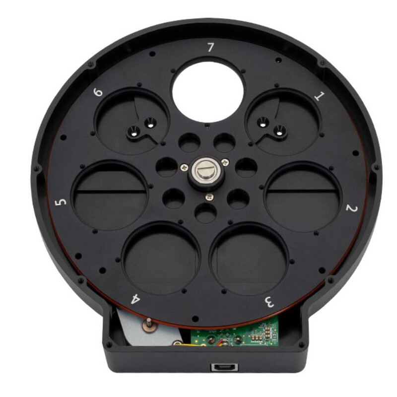 ZWO Gemotoriseerd filterwiel EFW 7x36mm II