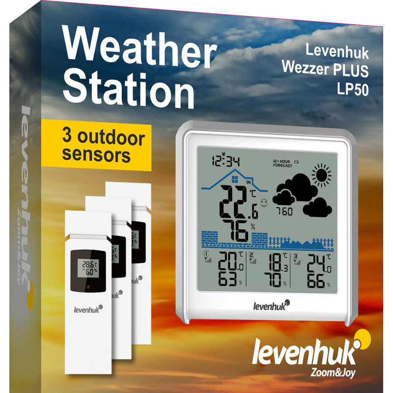 Levenhuk Weerstation Wezzer PLUS LP50