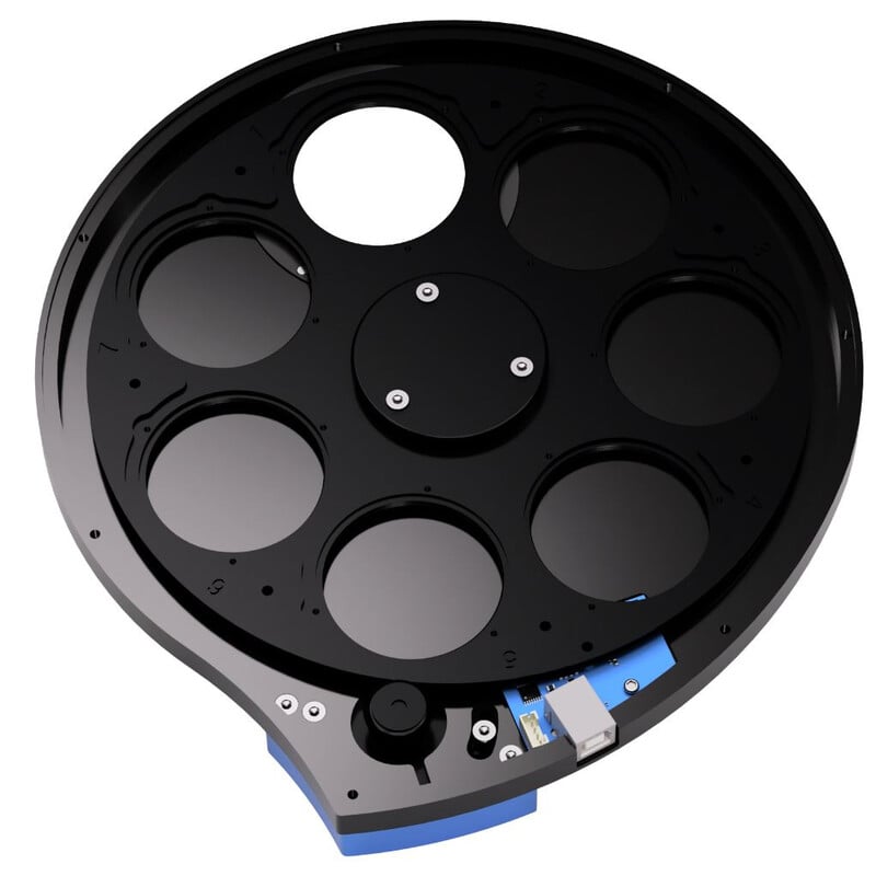 PegasusAstro Filterwiel Indigo + Optolong LRGB-filter 2"