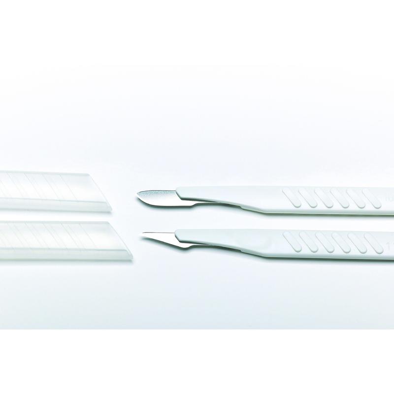 Windaus Scalpels, apart steriel verpakt, rond (10)