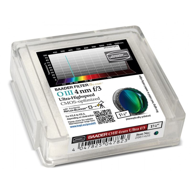 Baader Filters OIII CMOS f/3 Ultra-Highspeed 1,25"