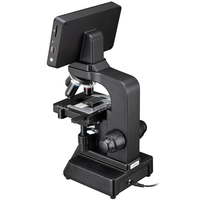 Bresser Microscoop Researcher LCD Mikroskop, screen, 40x-600x, DL, LED, 16MP