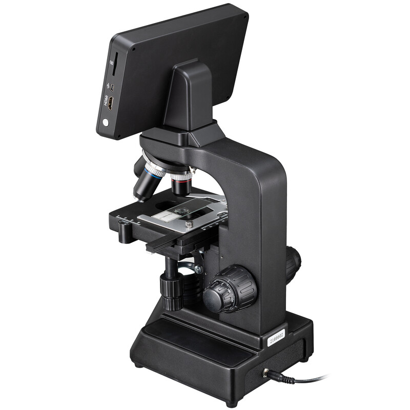 Bresser Researcher LCD Microscoop, scherm, 40x-600x, DL, LED, 16MP