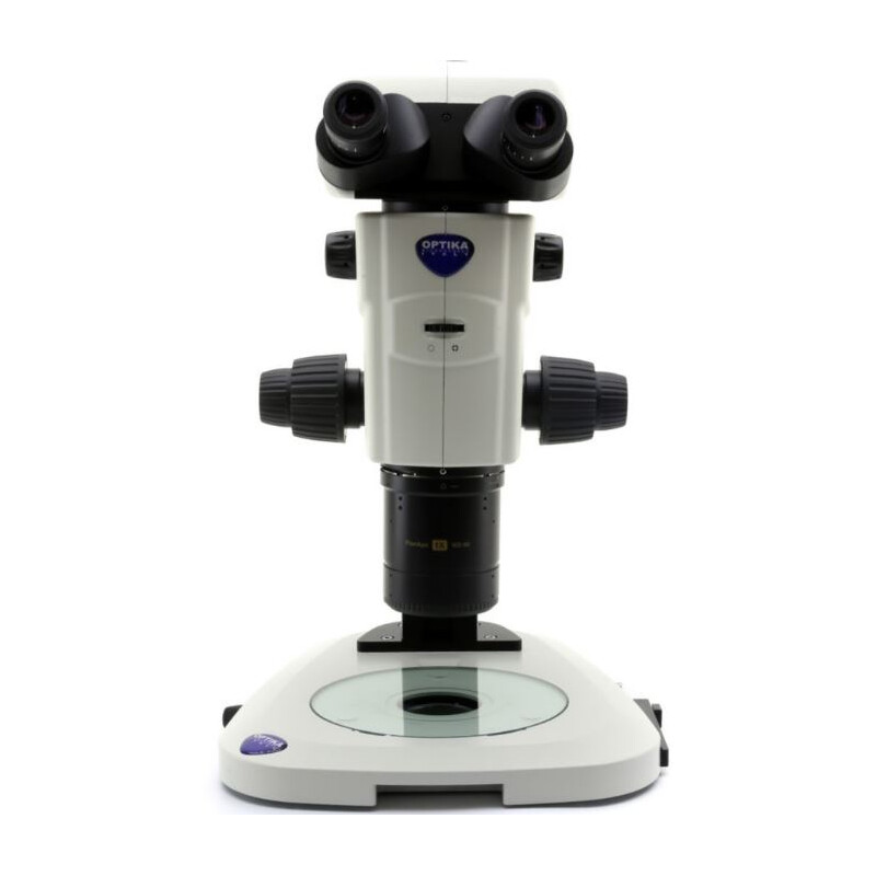 Optika Stereo zoom microscoop SZR-180, trino, CMO, b.d. 60mm, 10x/23, 7.5x-135x, LED, klikstop