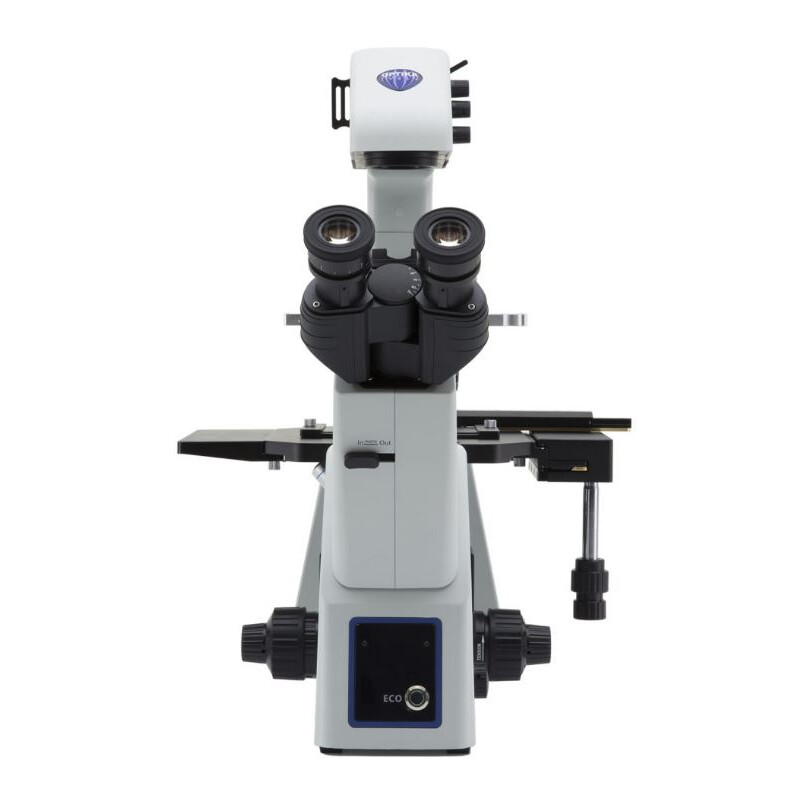 Optika Omgekeerde microscoop IM-5, trino, geïnverteerd, 10x24mm, LED 8W w.o. objectieven