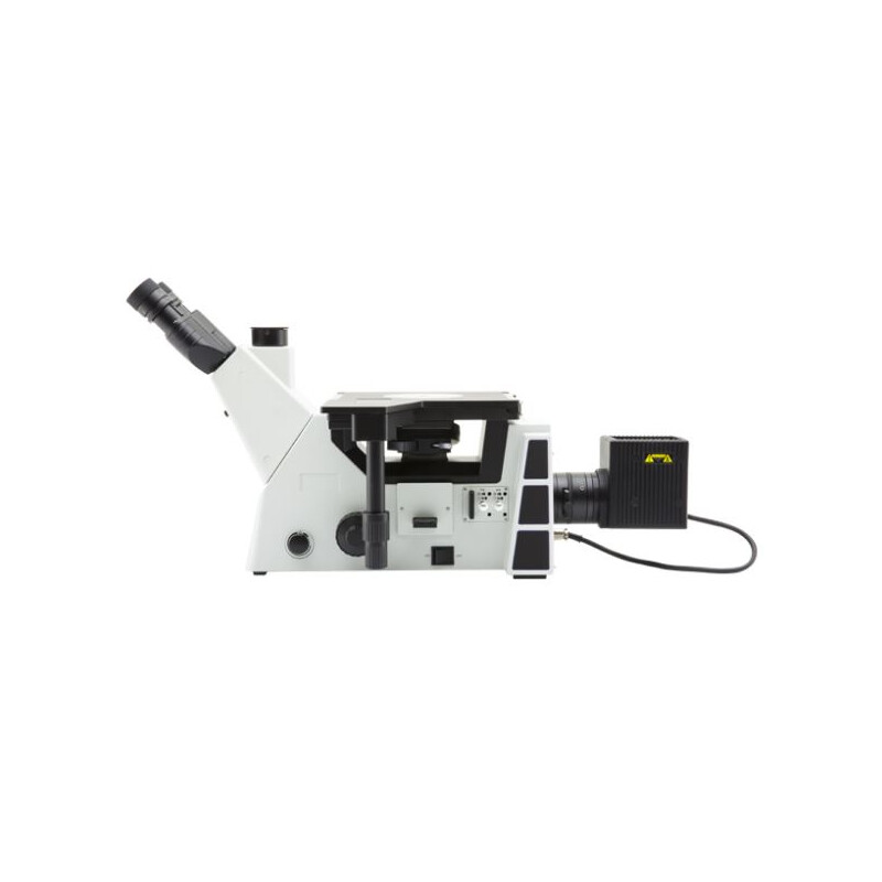 Optika Omgekeerde microscoop IM-5MET, MET trino, invers, 10x24mm, AL, Halogen, 12V/100W w.o. objectieven