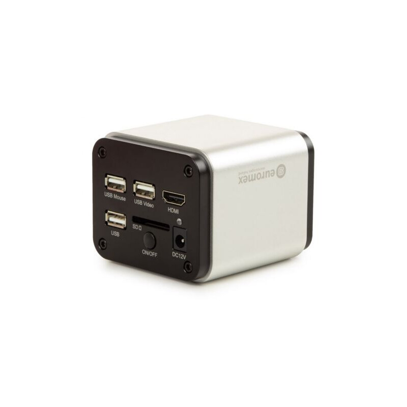 Euromex camera HD-Pro HDMI, VC.3039, kleur, CMOS, 1/2.8, 2.µm, 8MP, HDMI, USB-C