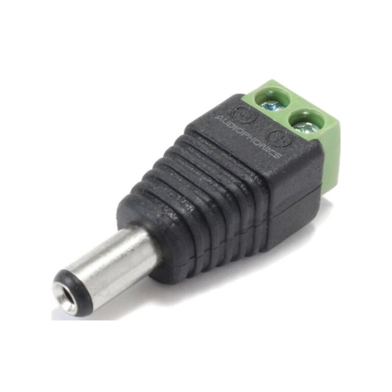 Pierro Astro Adapterstekkerdoos 5,5/2,1 mm plug naar schroefaansluitingen