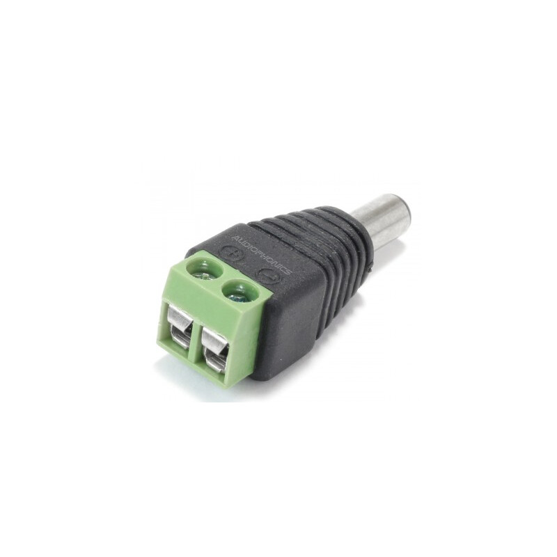 Pierro Astro Adapterstekkerdoos 5,5/2,1 mm plug naar schroefaansluitingen