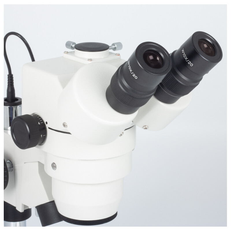 Motic Stereo zoom microscoop SMZ143-N2LED, trino, 10x/20, Al/Dl, 3W LED
