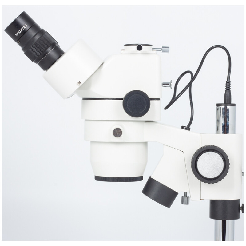 Motic Stereo zoom microscoop SMZ143-N2LED, trino, 10x/20, Al/Dl, 3W LED