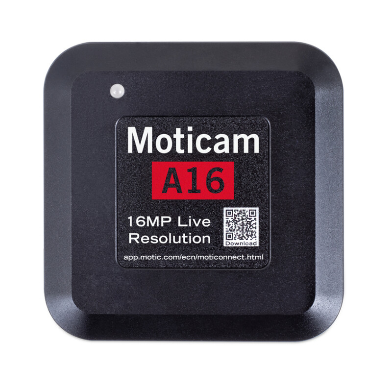 Motic Camera A16, kleur, sCMOS, 1/2,3", 1,34µm, 30fps, 16MP, USB 2.0
