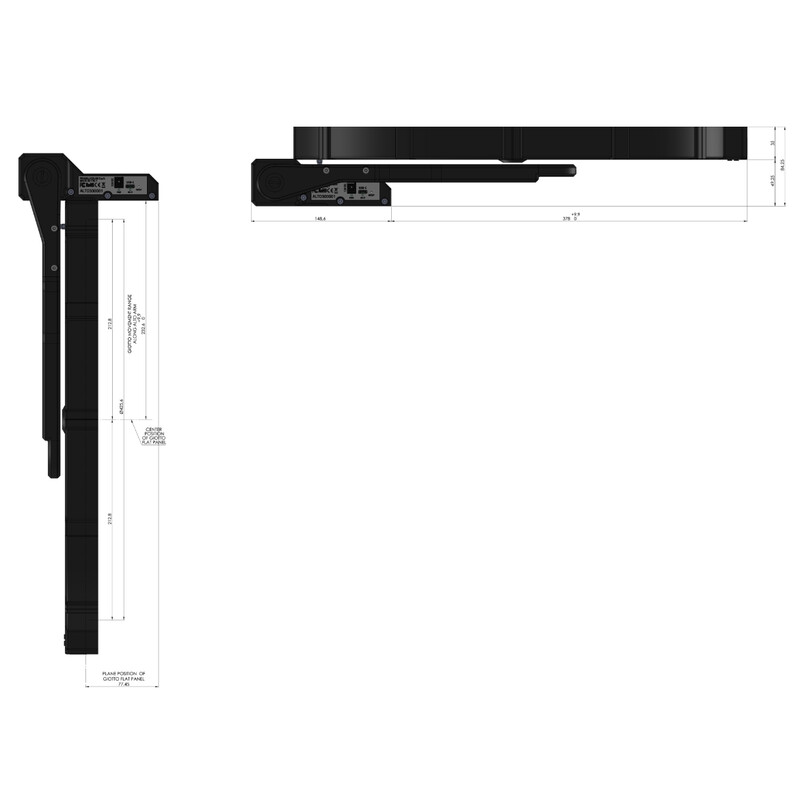 PrimaLuceLab Flatfieldmasker GIOTTO 430 met ALTO telescoopkap