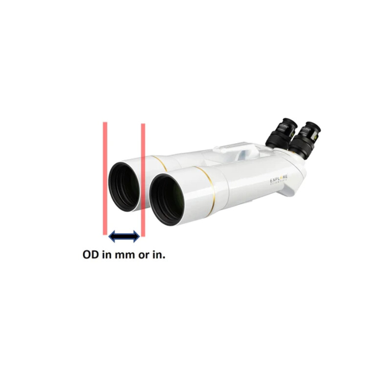 Astrozap Binoculair - Glass Solar Filters 124-130mm