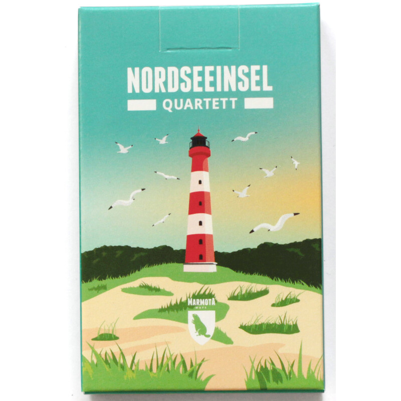 Marmota Maps Noordzee eilanden kwartet