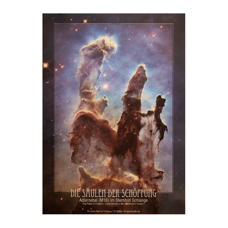 AstroMedia Poster De zuilen van de schepping