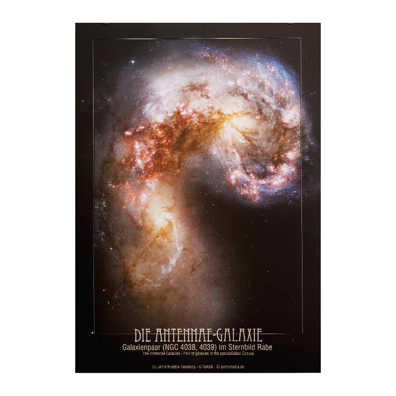 AstroMedia Poster De antennestelsels