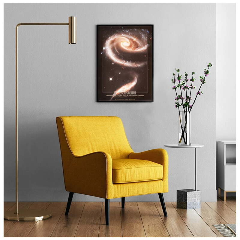 AstroMedia Poster Rozenstelsel Arp 273
