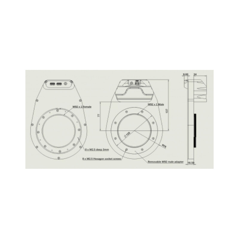 Artesky Wanderer Rotator PRO M92