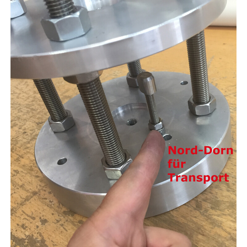 Lacerta Zuilverlenging Betonnen kolomadapters voor EQ-6, NEQ-6, NEQ-6 R & EQ-8