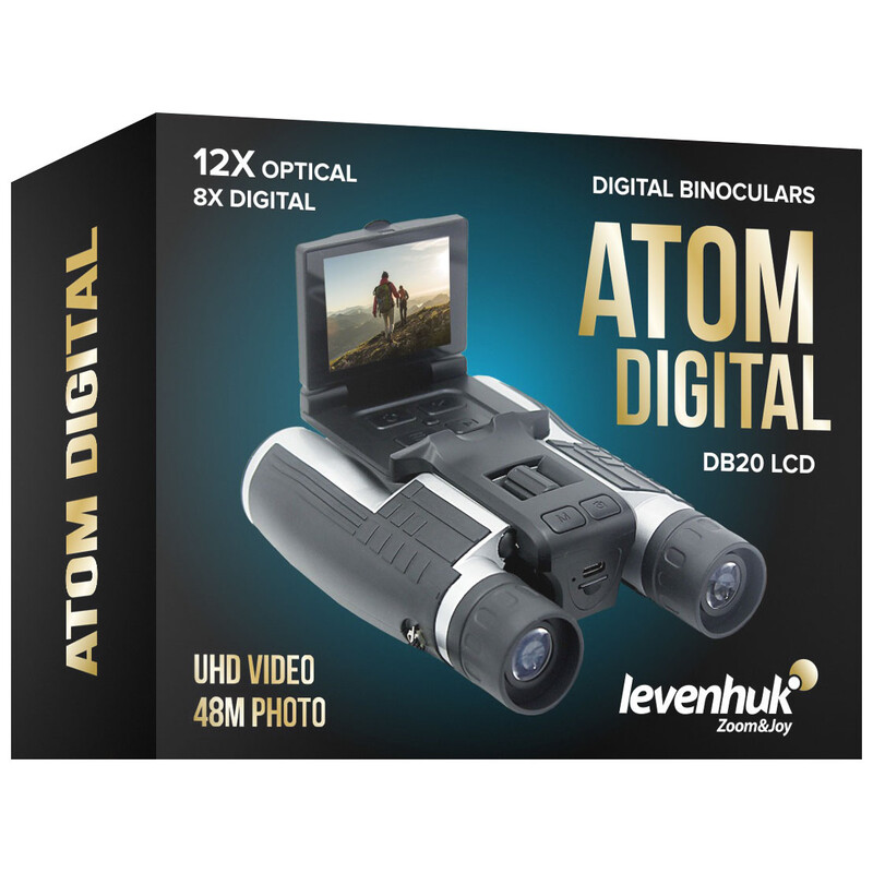 Levenhuk Verrekijkers 12x32 Atom Digital DB20 LCD